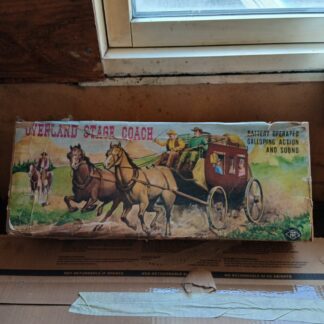 Overland stage coach
