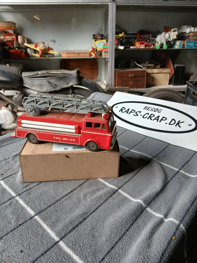 Blik brandbil fra 1960’erne